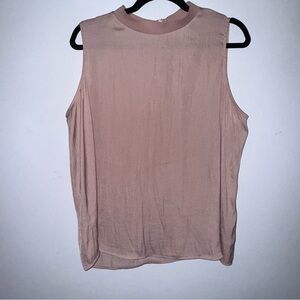 A new day womens size XL pink dressy high neck tank